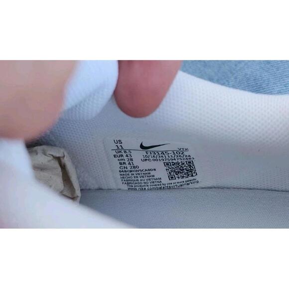 Nike Air Max DN White On White Men's Running Shoes Sneakers Size 9.5 NEW - Picture 8 of 9